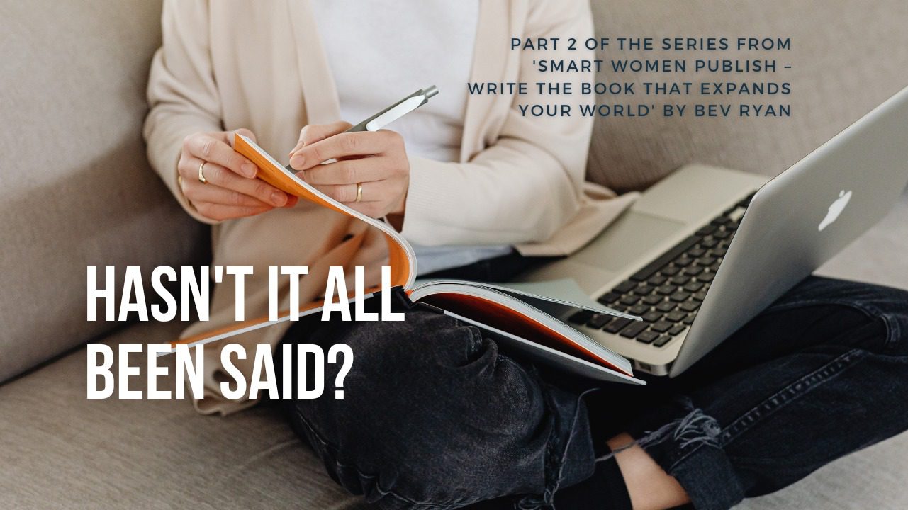 2/15. Why Bother to Publish?